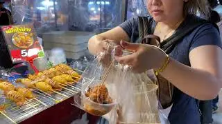First Day in Thailand @ Bangkok Night Market  2024