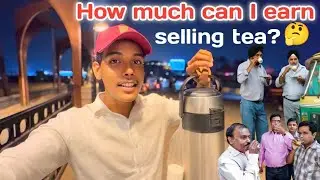 How Much Can I Earn Selling Tea ☕️🤔|| PROFIT YAH LOSS 
