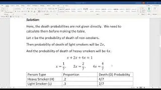Actuarial SOA Exam P Sample Question 21 Solution