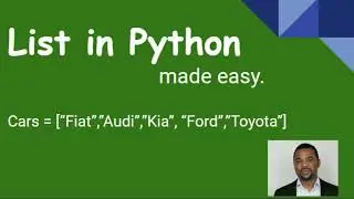 List in python made easy