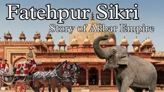 Fatehpur Sikri - Akbar and the capital of Mughal Empire - abandoned Palace 🕌