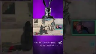 Warzone Donnie darko finishing move is pure gold👻