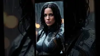 Rainy Day Heroine: A Timeless Beauty in Action