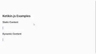 Fast & Tiny Typewriter Effect In JavaScript