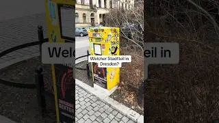 Welcher Stadtteil in Dresden? 🏙️ | Ein Briefkasten als Hinweis