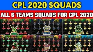 CPL 2020 ALL TEAMS SQUAD