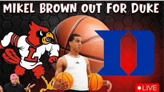 Mikel Brown Jr Will Not Play Vs Duke Tomorrow Night!