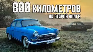 Купили старую Волгу Газ 21 и проехали на ней 800 км