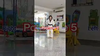 Poomsae 5 || Taegeuk Oh Jang #poomsae #taegeuk #taekwondo #viral #youtubeshorts #shorts #short