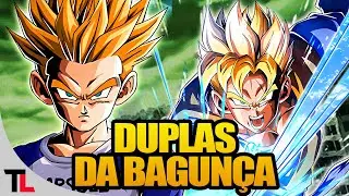 As Duplas de LR Gohan e Trunks Future Tão com Tudo | DBZ Dokkan Battle