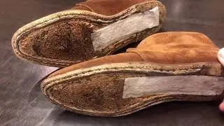 アルフレッドサージェントをクリーニングとオールソール！Alfred Sargent restoration (clean &  resole, restore)