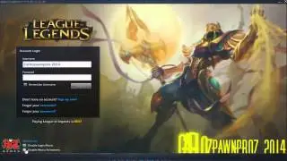 League of Legends AZIR Login Theme