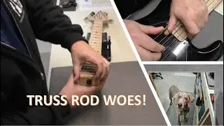 Truss Rod Woes - a Sterling Musicman Stingray 5 Bass might need some heat!