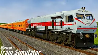 TKD WDP4B SHUNTING ICF TRAIN | TRAIN SIMULATOR | MSTS |