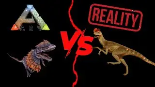 The Dilophosaurus - Ark vs Reality