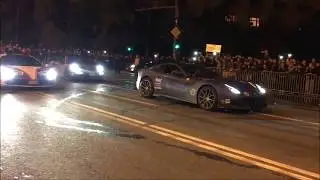 Gumball 3000 2016 Bucharest evening arrivals