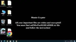 Mania Crypter ransomware removal [.utZMwPnzM file virus].
