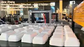 ps foam food box making machine/ ps fast food box thermoforming machine/takeaway ps foam box machine