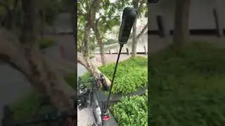 Insta360 X4 on Bike Tail Mount kit
