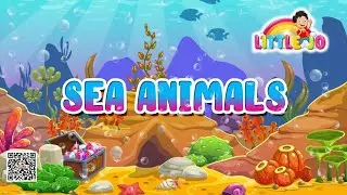 SEA ANIMALS l Vocabulary Learning l Learn English l LittleJo