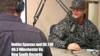 Bubba Sparxxx & 66 240 @ 98.3 KISS Winchester Va