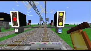 Minecraft Stadtbahnlinie U4 Brillenstraße - Lammfeld Kirche
