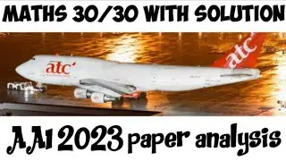 AAI ATC EXAM 2023 shift 1 Memory based questions|Atc 2023 response sheet