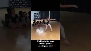 The best kind of support 💕 #dancefriends #dance #dancerlife #dancer #fyp