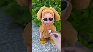 Ice Cream Dancing Singing Crying Walking Baby Girl Electric Plush Doll Baby KIBTOY