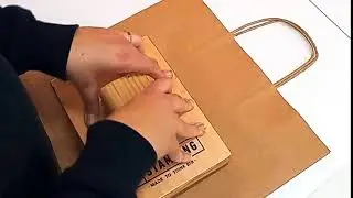 Customize  your paper bags with large stamps