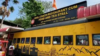 Rail coach restaurant at NJP Railway Station, the gateway to North Bengal/Sikkim, Darjeeling,Gangtok