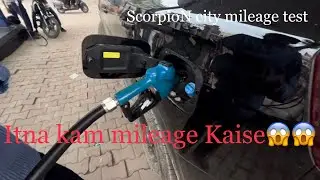 Scorpio N BS6.2 mileage test part2 after first service | city mileage | tank to tank method | Diesel