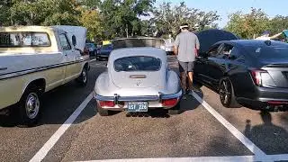 Lets Peek Under the Bonnet of this 1973 Jaguar Series 3 E Type V12 Coupe #britishcars #jaguar