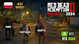 #1 Banda Debili Wanted! &ndash; Red Dead Online (RDRII/RDO) 2024 PL | Kobiecy Gameplay RTX4060