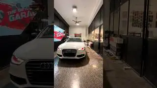 Audi A4 headlight upgraded with Bied laser projector and demon 😈 eye | Car planet