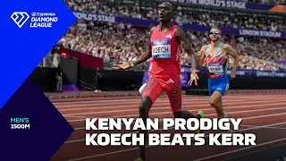Kenyan teenager Phanuel Koech STUNS Josh Kerr in London 1500m - Wanda Diamond League 2025