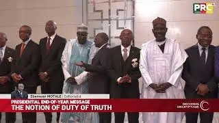 Presidential End-of-Year Message: The Notion of Duty of Truth.
