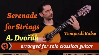 Serenade for Strings (Op. 22), Tempo di Valse by A. Dvořák, arranged by Emre Sabuncuoglu