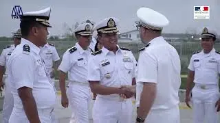 3 FRANCE NAVY SHIP VISIT BALI ON 28 JANUARY - 3 FEBRUARY 2025
