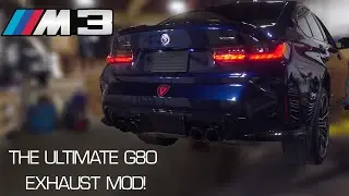 Valvetronic Designs G8x M3/M4 Equal Length Midpipe (Sound Demonstration)