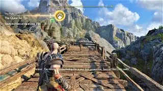 God of War Ragnarok: Reach the Front of the Broken Train - The Quest for Tyr