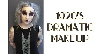 1920's Dramatic MakeUp at Volume Hair Studio, Philadelphia