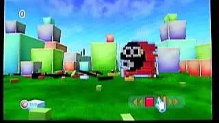 Snifit shooting mario