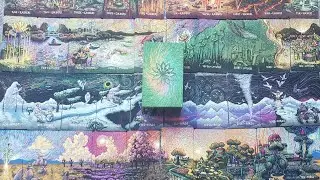 Cosma Visions Oracle - Cards Organized Side by Side
