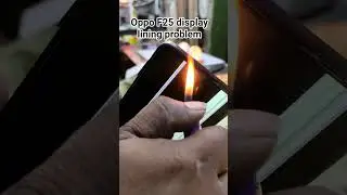 oppo f 25 display lining problem #smartphone