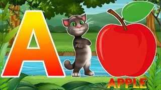 A for apple  अ से अनार abcd  Abc phonics song nursery rhymes