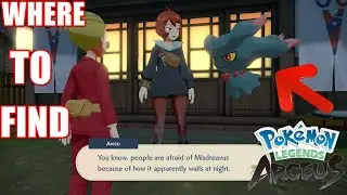 How To Catch Misdreavus - Misdreavus the Hairstyle Muse request guide | Pok&eacute;mon Legends Arceus