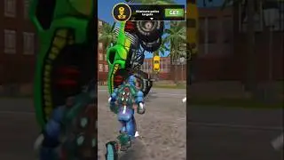 monster truck stunt rope Hero vice town 😱#shorts
