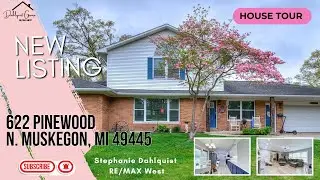 5 bedroom home for sale in North Muskegon School District. 622 Pinewood North Muskegon MI 49445