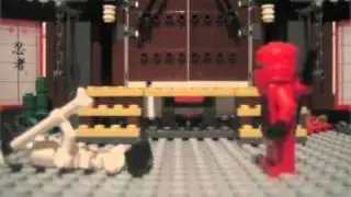 Lego Ninjago movie: Kai is hitting Bonezai (test)